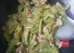 苦瓜炒肉的做法图解6