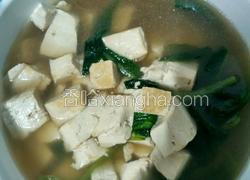 小白菜炖豆腐