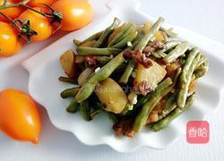 土豆豆角炒肉的做法图解12