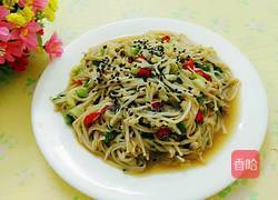 凉拌金针菇的做法图解8