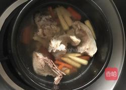 小白菜玉米笋扇骨汤的做法图解5