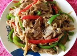 蘑菇烧肉片