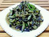 肉末炒茄丝