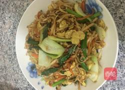 鸡蛋炒面的做法图解5