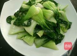 炒青菜的做法图解5