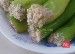 酿辣椒的做法图解3