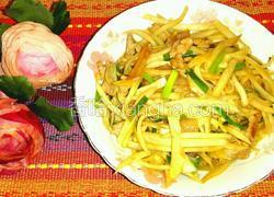茭白炒肉丝