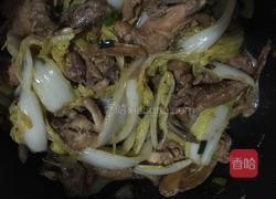 盐焗鸡拌娃娃菜的做法图解5