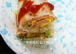 早餐蛋饼卷