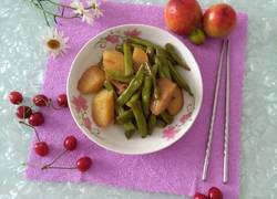 扁豆焖土豆块