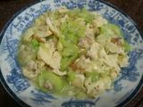 丝瓜炒鸡蛋