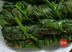 生菜包肉泥的做法图解3