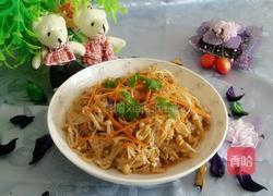 凉拌金针菇的做法图解5