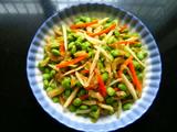 毛豆炒三丝