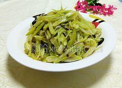 清炒芸豆丝