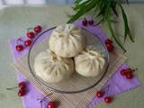 豆腐皮小白菜猪肉馅包子的做法[图]