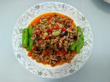 酱肉蒜泥无茎豆的做法[图]