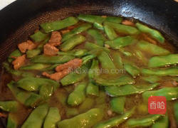 肉炖豆角的做法图解5