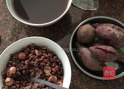 牛奶红豆莲子西米露的做法图解2