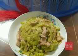 苦瓜炒肉的做法图解7