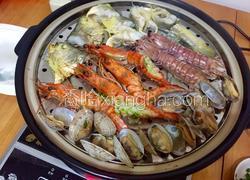 蒸汽海鲜火锅