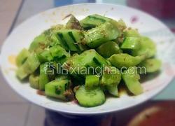 麻汁蒜泥拌黄瓜