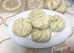 韭菜鸡蛋素包子