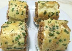 香葱芝麻肉松面包卷