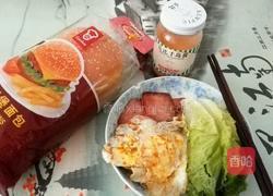 自制简易汉堡包～的做法图解2