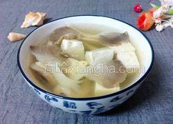 平菇豆腐汤