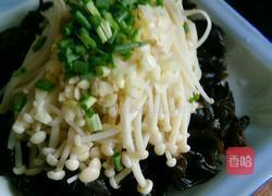 凉拌黑木耳金针菇（降血压的菜)的做法图解10