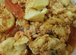 日本豆腐炒西红柿鸡蛋