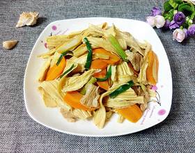 腐竹炒肉[图]