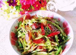 四季豆炒腊肉