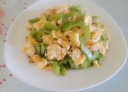 苦瓜炒鸡蛋