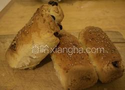 无油减肥全麦果仁面包