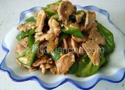青椒炒肉片