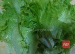 生菜西红柿鸡蛋面的做法图解6