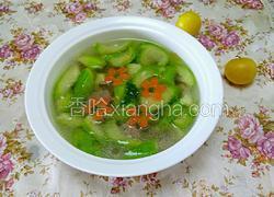 丝瓜肉片汤