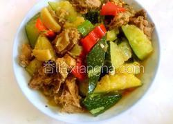 南瓜炖鸡块