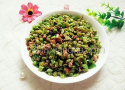 豉香肉末炒豆角