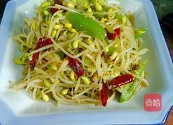 酸辣黄豆芽（治疗口腔溃疡的良方）的做法图解7