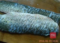 干炸鱼肉的做法图解1