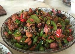 鸡腿炒尖椒