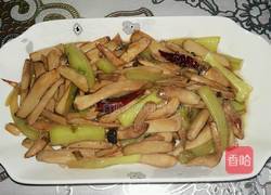 杏鲍菇炒青瓜（轻微麻辣）的做法图解8