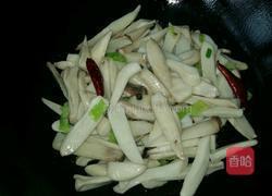 杏鲍菇炒青瓜（轻微麻辣）的做法图解4