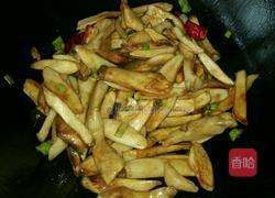 杏鲍菇炒青瓜（轻微麻辣）的做法图解6