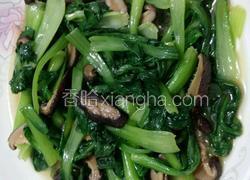 香菇炒青菜