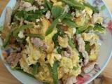 青椒肉丝鸡蛋丝