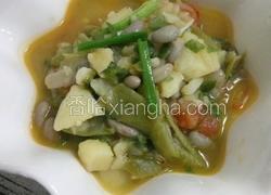四季豆烩土豆